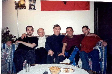 Me, Nexjhat, Dad, Ardian, and Doug