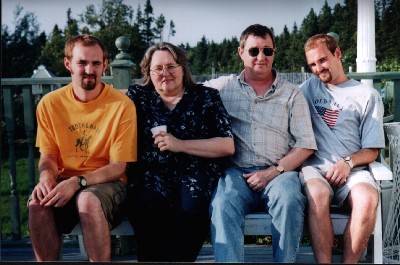 Family photo at Aunt Daphne's