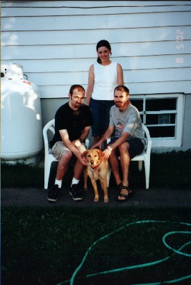 Me, Doug, Heather, and Dixon